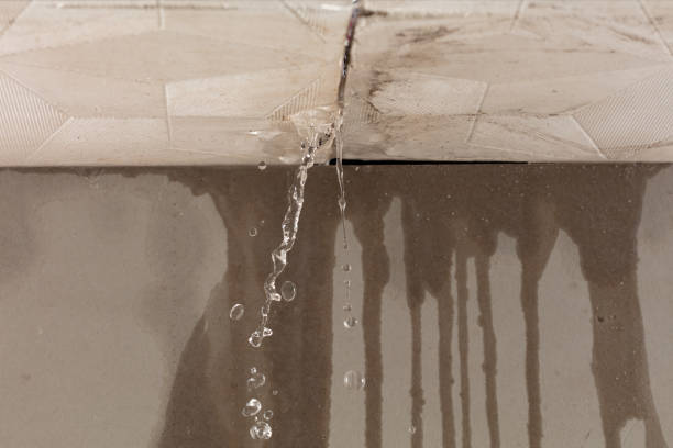 Professional Commercial Water Damage Restoration technician working in Hungerford, TX